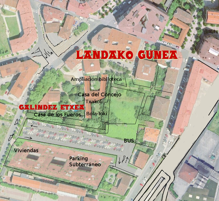 posible diseño del Centro Cívico Landako Gunea 